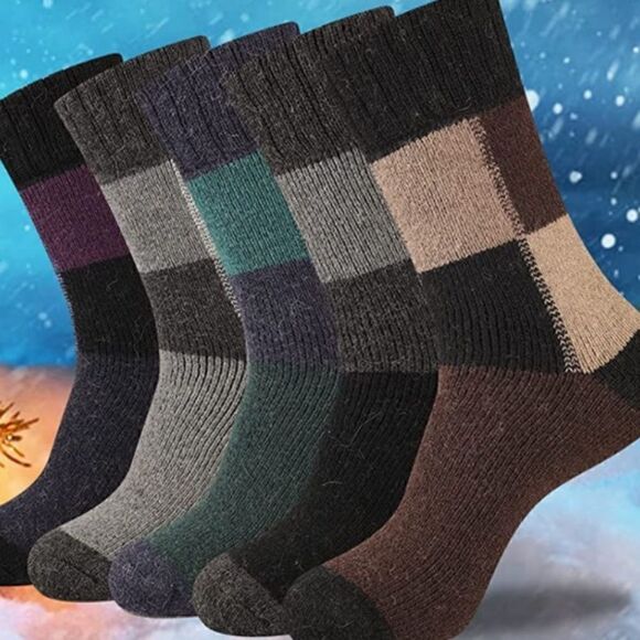 Men’s Wool Blend Socks  - Picture 1 of 4